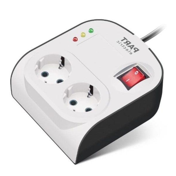 Part-Electric-2-Outlet-1.8m-Power-Strip-Earthing