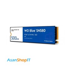 حافظه اس اس دی (هارد اس اس دی) وسترن دیجیتال SN580 500G Blue