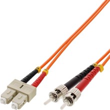 SC-ST-Multimode-OM3-Duplex-3-Meter-Fiber-Optic-Patch-Cord